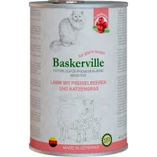 Вологий корм Baskerville Sensitive Lamm Mit Preiselbeeren для котів, ягня з журавлиною і котячої м'ятою, 400 г