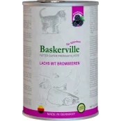 Вологий корм Baskerville Super Premium Lachs Mit Brombeeren для кошенят, лосось з ожиною, 400 г