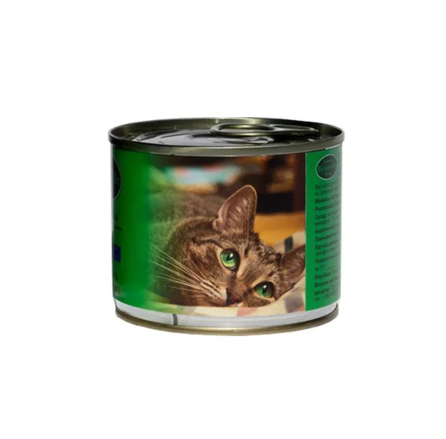 Вологий корм Baskerville для котів, оленина з м'ясом курки, 200 г