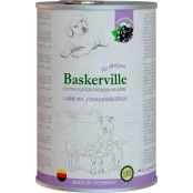 Влажный корм Baskerville Super Premium Lamm Mit Johannisbeeren для щенков, ягненок и смородина, 400 г