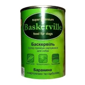 Влажный корм Baskerville для собак, баранина с картофелем и тыквой, 800 г