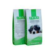 Сухой корм Criss для взрослых собак, мясо и хлопья, 20 кг