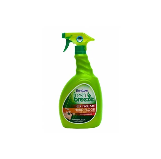 Спрей Tropiclean Fresh Breeze Extreme Hard Floor для удаления пятен и запаха с твердых поверхностей, 946 мл
