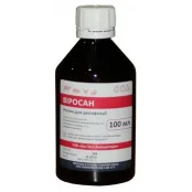 Раствор BioTestLab Виросан для дезинфекции животноводческих и птицеводческих помещений, инкубаторов, 100 мл