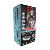 Напіввологий корм Alpha Spirit Semi-moist Only Fish для собак всіх порід і вікових груп, з рибою, 9,5 кг x 45