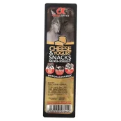 Напіввологі ласощі Alpha Spirit Snacks Cheese & Yogurt для собак cо смаком яловичини, 35 г