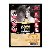 Напіввологі ласощі Alpha Spirit Sticks Cheese & Yogurt для дорослих собак з сиром і йогуртом, 40 г x 4 шт