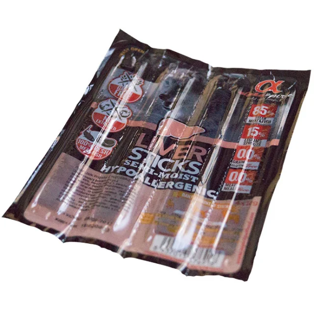 Полувлажное лакомство для собак Alpha Spirit DOG Sticks Liver, палочки с печенью, 4 шт, 40 г