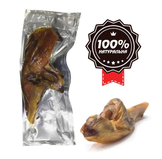 Жевательная кость брокет Alpha Spirit Ham Bone для взрослых собак средних и крупных пород, 18 - 20 см