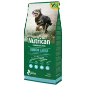 Сухой корм Nutrican Junior Large для щенков крупных пород возрастом от 1 до 12 месяцев со вкусом курицы, 15 кг
