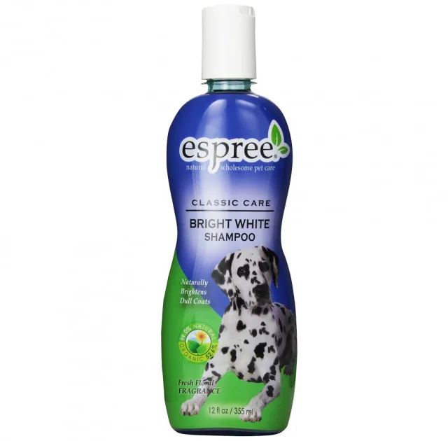 Шампунь Espree Bright White Shampoo для собак белых и светлых окрасов, 355 мл