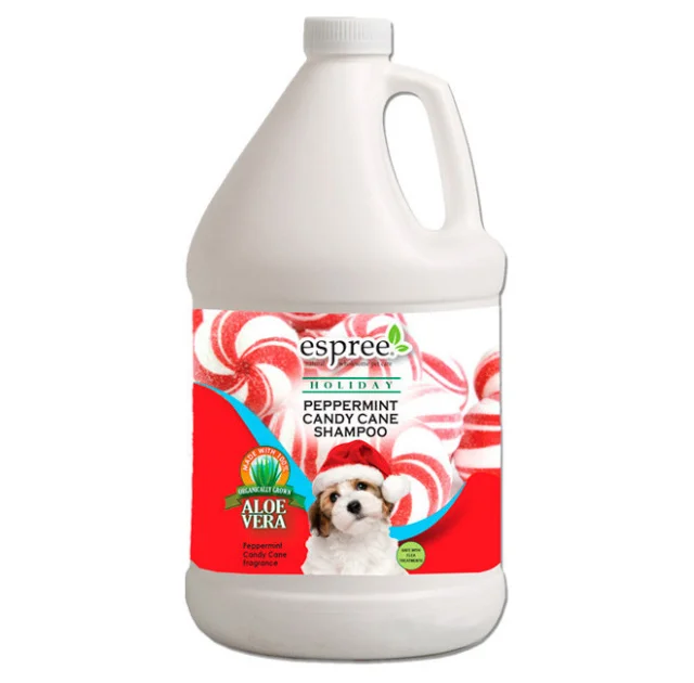 Шампунь Espree Candy Cane Peppermint Shampoo для собак с ароматом конфет, 3,79 л