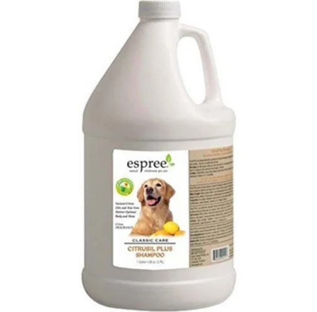 Шампунь Espree Citrusil Plus Shampoo для лечения и профилактики укусов насекомых у собак, 3,79 л