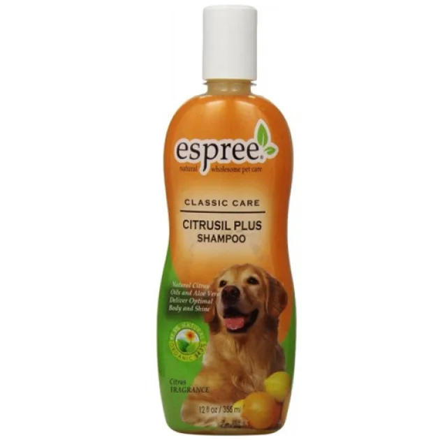 Шампунь Espree Citrusil Plus Shampoo для лечения и профилактики укусов насекомых у собак, 355 мл