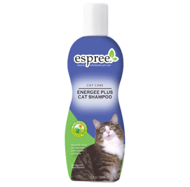 Суперочищающий шампунь Espree Energee Plus Cat Shampoo для кошек, 355 мл