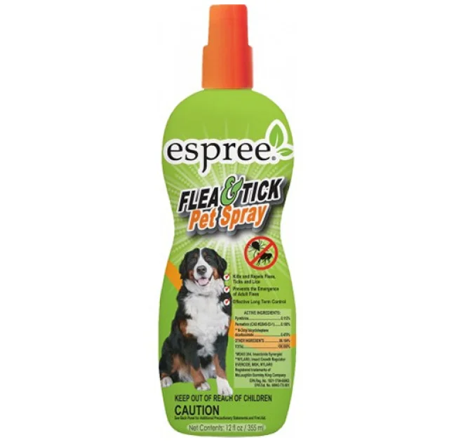 Спрей від бліх і кліщів Espree Flea & Tick Pet Spray для собак від 6-ти місяців, 355 мл