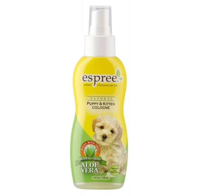 Одеколон Espree Puppy and Kitten Cologne для щенков и котят с ароматом детской присыпки, 118 мл