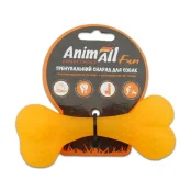 Іграшка AnimAll Fun кістка, жовта, 12 см