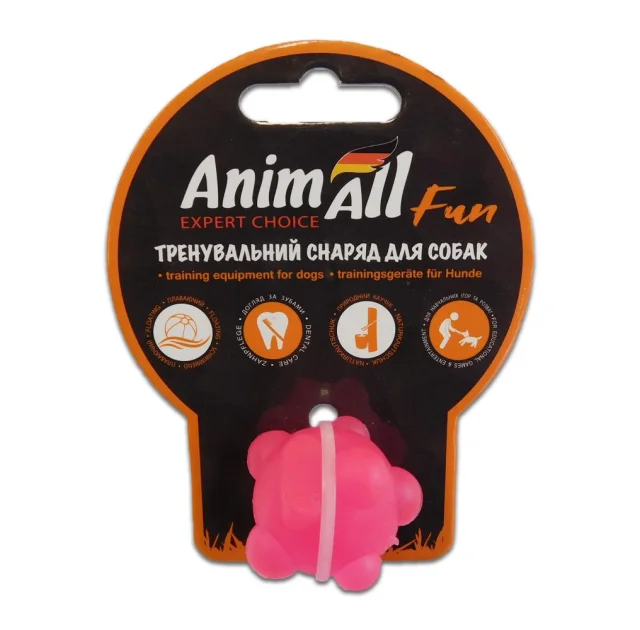 Іграшка AnimAll Fun куля молекула, коралова, 3 см