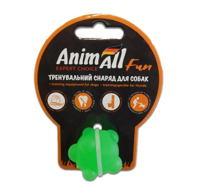 Іграшка AnimAll Fun куля молекула, зелена, 3 см
