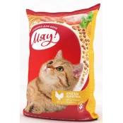 Сухий корм Мяу з куркою для котів, 11 кг