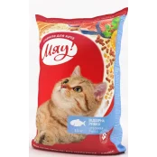 Сухий корм Мяу з рибою для котів, 11 кг
