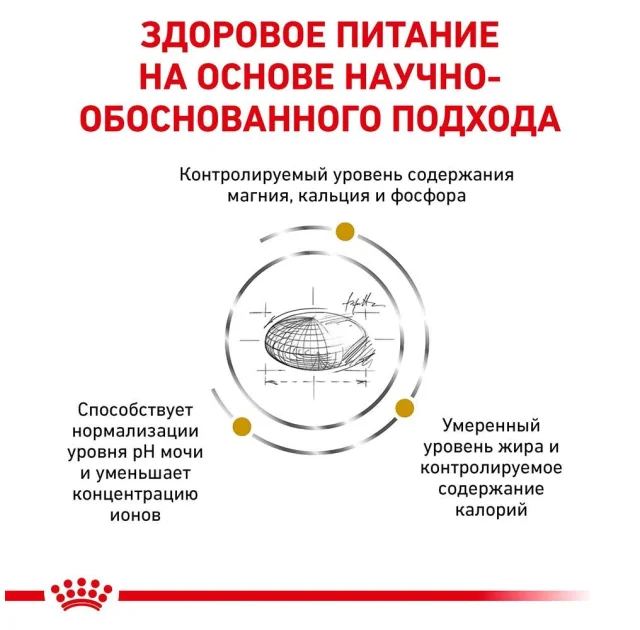 Сухой корм Royal Canin Urinary S/O Moderate Calorie при мочекаменной болезни у кошек, 3.5 кг