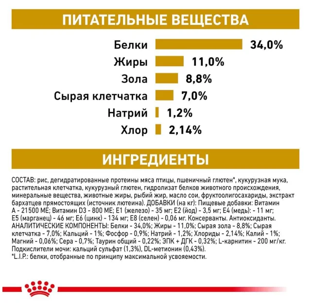Сухий корм Royal Canin Urinary S / O Moderate Calorie при сечокам'яній хворобі у котів, 9 кг