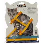 Повідець + шлея AnimAll на блістері для кота, 10х1200 мм