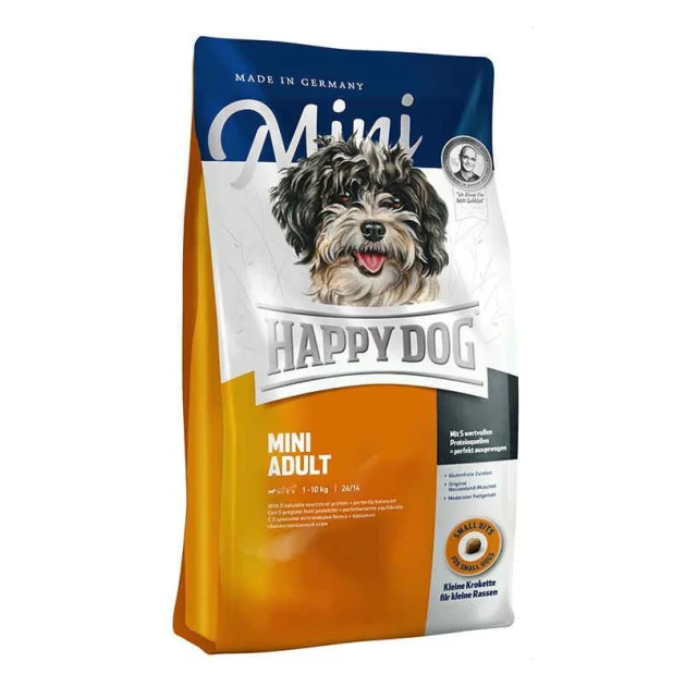 Сухий корм Happy Dog Mini Adult для дорослих собак дрібних порід вагою до 10 кг, 8 кг