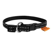 Нейлоновый ошейник Dog Extreme для собак, регулируемый, 10 мм, 20-30 см, черный
