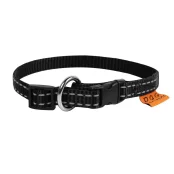 Нейлоновый ошейник Dog Extreme для собак, регулируемый, 15 мм, 23-35 см, черный