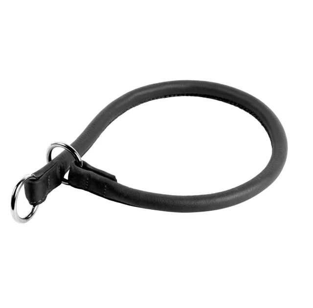 Ошейник-удавка Waudog Soft для собак, рывковый, 13 мм, 60 см, черный