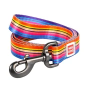 Поводок Waudog Nylon с рисунком Линия 1 для собак 20 мм, 122 см