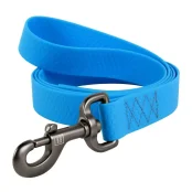 Поводок Waudog Waterproof для собак, водостойкий, 25 мм, 122 cм, голубой