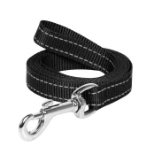 Поводок нейлоновый Dog Extreme для собак 20 мм, 200 см, черный