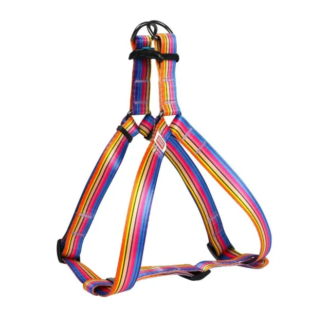 Шлея Waudog Nylon для собак с рисунком Линия 1 15 мм, 40-55 см