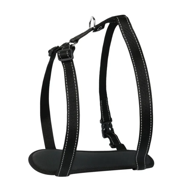 Шлея Dog Extreme Comfort для собак 25 мм, 60-90 см, чёрная