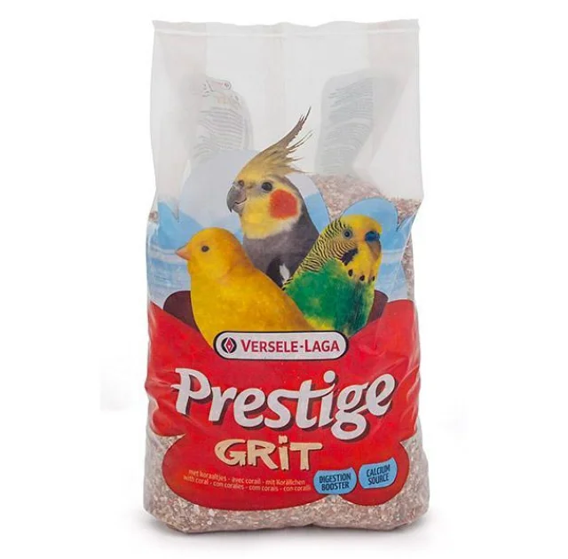 Підживлення Versele-Laga Prestige Grit мінеральна, з коралами, для декоративних птахів, 2.5 кг