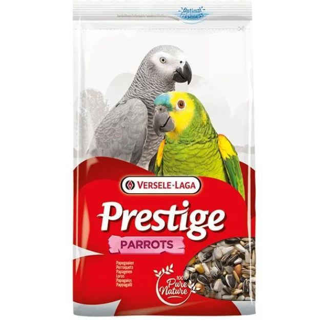 Корм Versele-Laga Prestige Parrots для великих папуг, зернова суміш, 15 кг