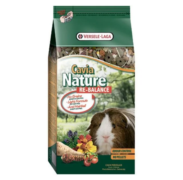 Беззерновой корм Versele-Laga Nature КАВІА Cavia Fibres суперпреміум, морських свинок, 700 г