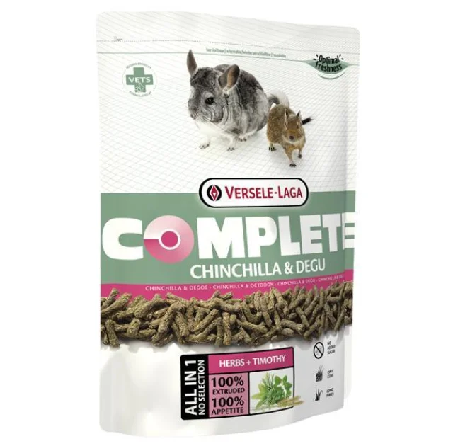 Корм Versele-Laga Complete Chinchilla & Degu гранульований, для шиншил і дегу, 500 г