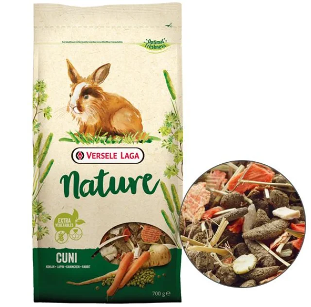 Беззерновой корм Versele-Laga Nature Cuni суперпреміум, для кроликів, 700 г