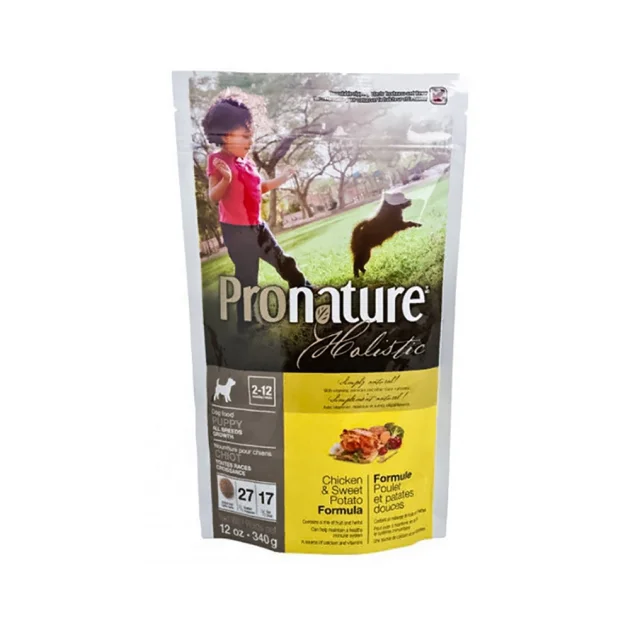 Сухой корм Pronature Holistic Puppy Chicken&Sweet Potato с курицей и бататом, для щенков всех пород, 340 г