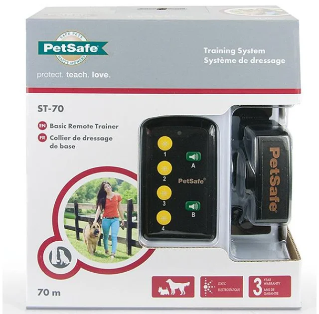 Електронний ошийник PetSafe Basic Remote Trainer для собак, з пультом, до 70 м
