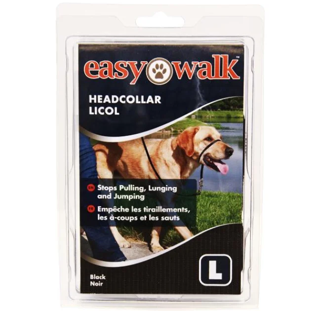 Ошейник Premier Easy Walk тренировочный, для собак, размер M, черный