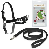 Шлея Premier Easy Walk антирывок, для собак, размер M, черная