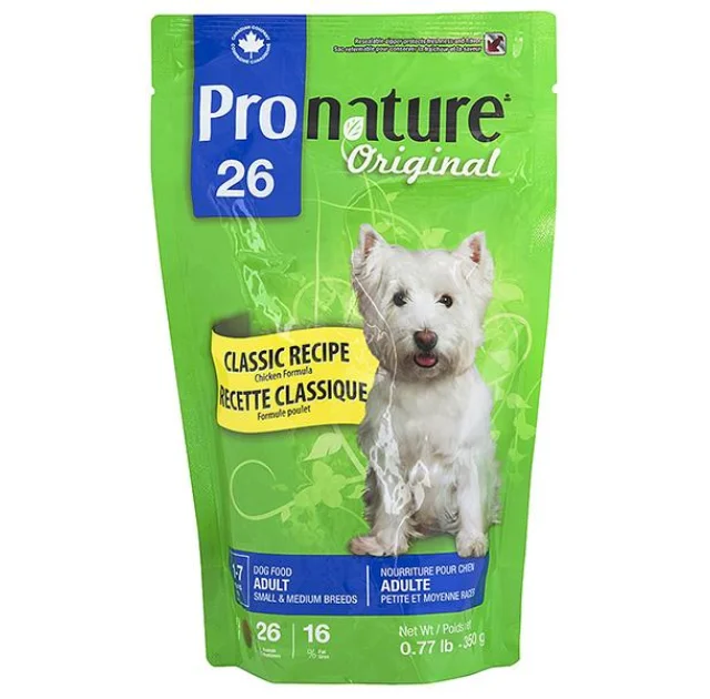 Сухой корм Pronature Original Adult Small&Medium с ягненком, для собак малых и средних пород, 350 г