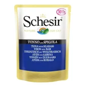 Консерви Schesir Tuna Seabass для котів, тунець з окунем, пауч, 100 г