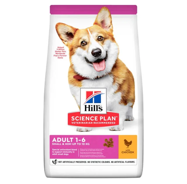 Сухий корм Hill's Science  Plan Adult Small & Mini для собак, з куркою, 1.5 кг